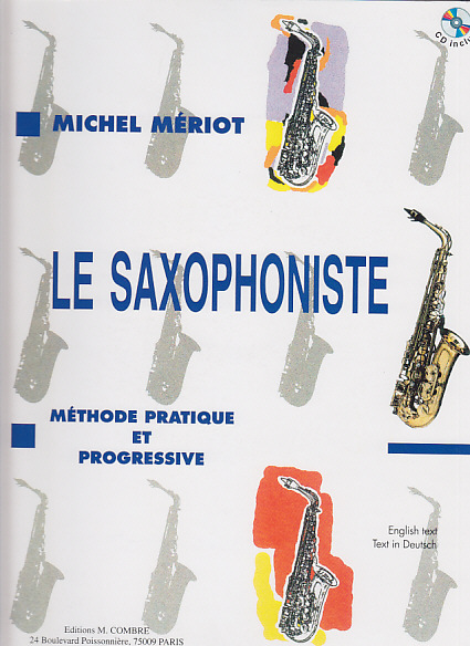 COMBRE MERIOT - LE SAXOPHONISTE + CD