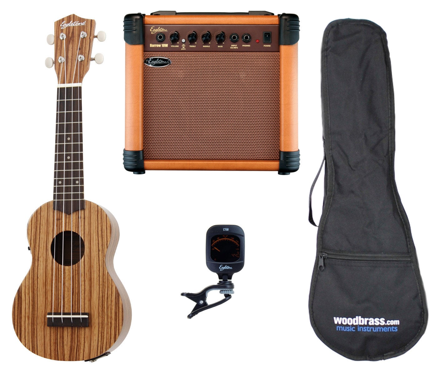 EAGLETONE COCONUT S20 EQ SOPRANO + BARROW 10W