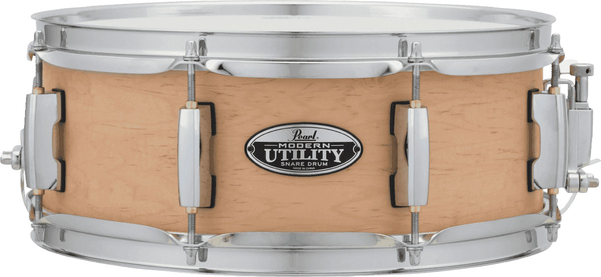 PEARL DRUMS MUS1350M-224 SNARE DRUM MODERN UTILITY - MATTE NATURAL - 13 X 5