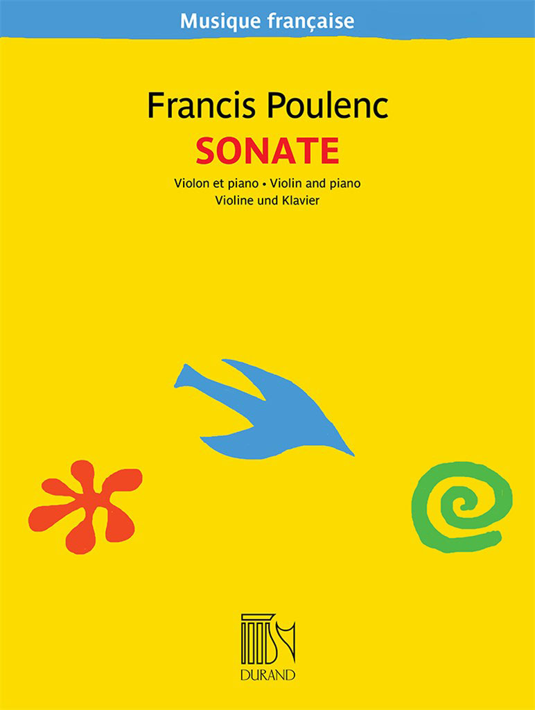 DURAND POULENC F. - SONATE - VIOLON ET PIANO
