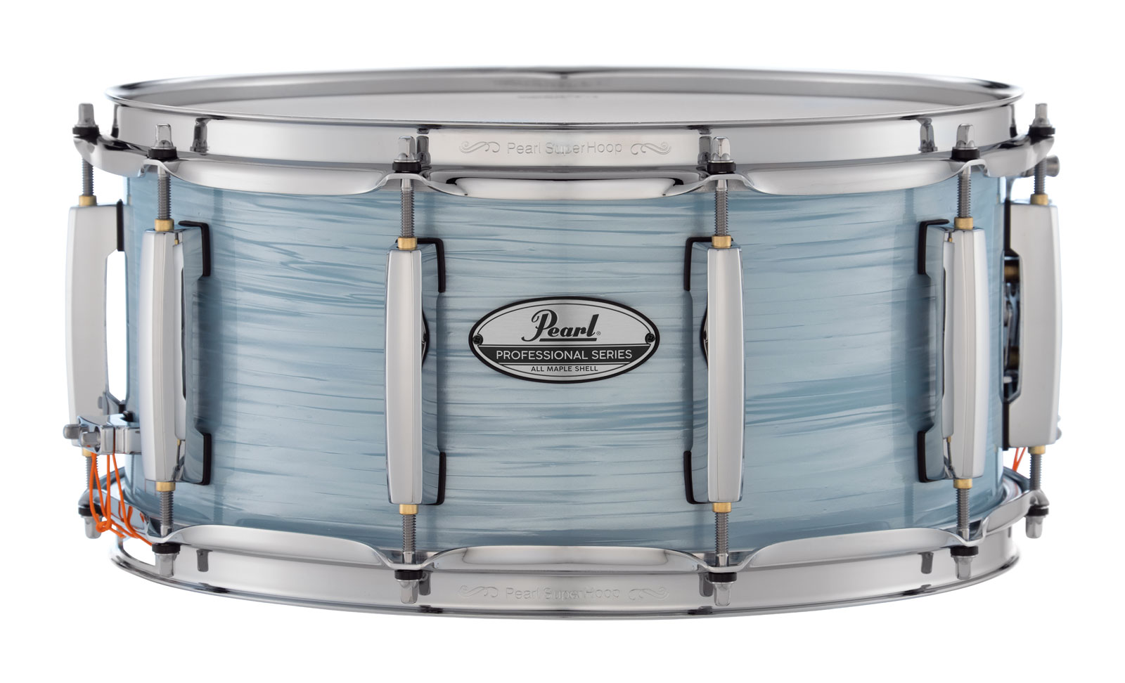 PEARL DRUMS PMX1450SC-414 - PMX PROFESSIONAL MAPLE SERIES SNAREDRUM - ICE BLUE OYSTER