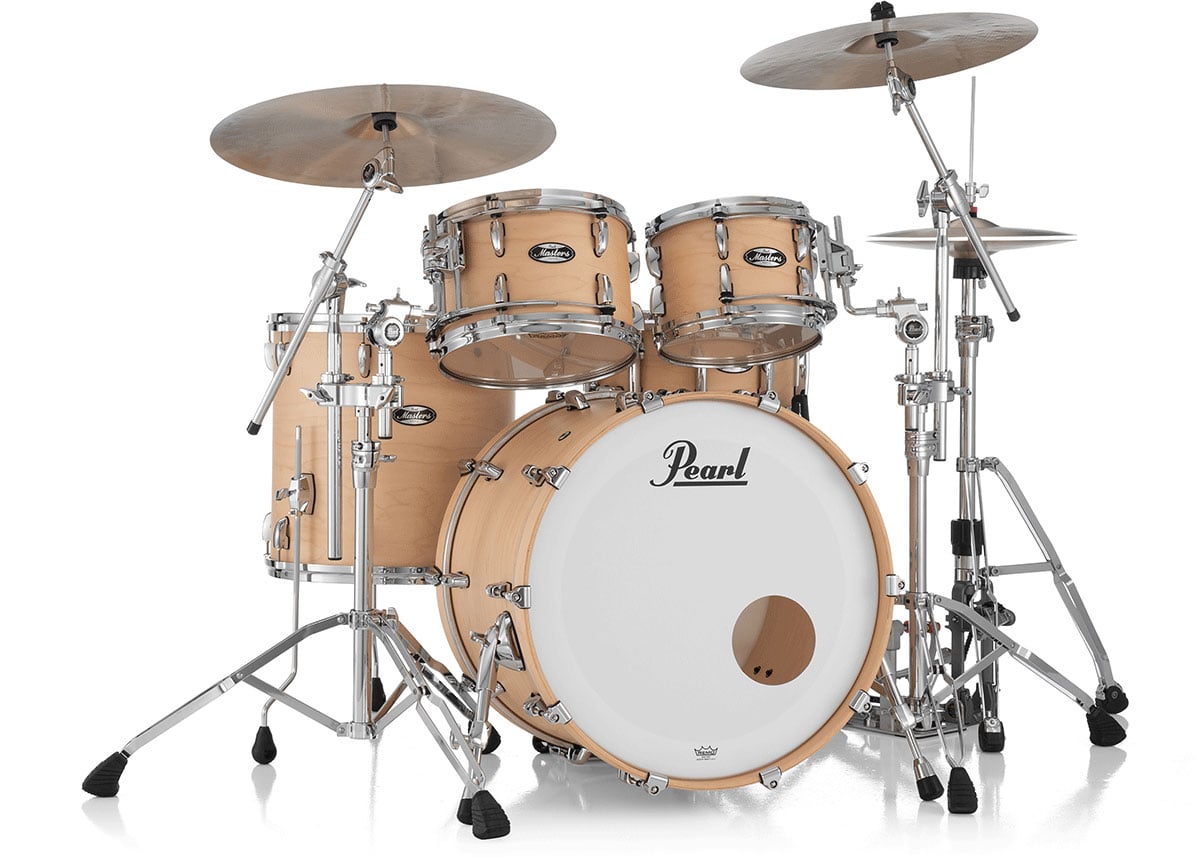 PEARL DRUMS MASTERS MAPLE STAGE 22 GYROLOCK-L MATTE NATURAL