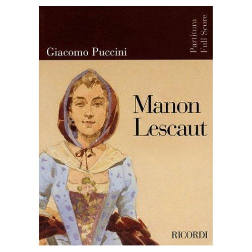 RICORDI PUCCINI G. - MANON LESCAUT - CONDUCTEUR