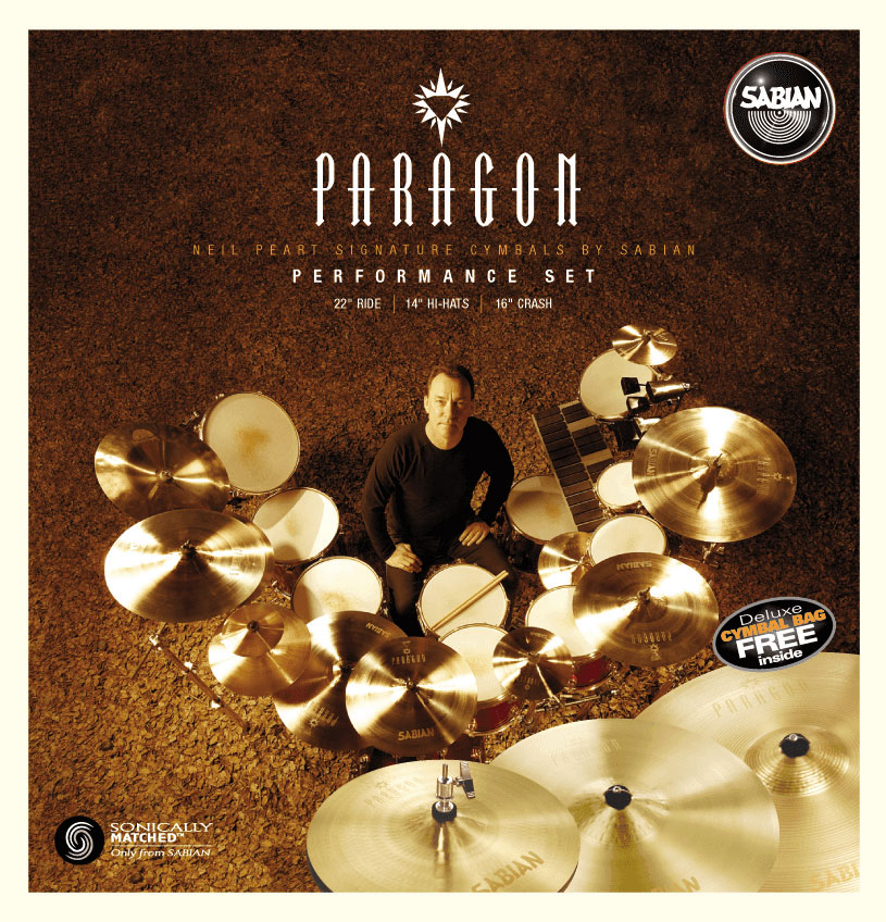 SABIAN NEIL PEART SIGNATURE PARAGON