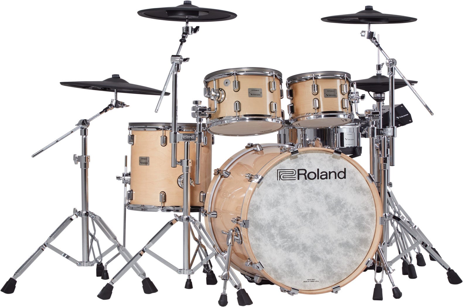 ROLAND V-DRUMS ACOUSTIC DESIGN VAD-706 KIT GLOSS NATURAL FINISH