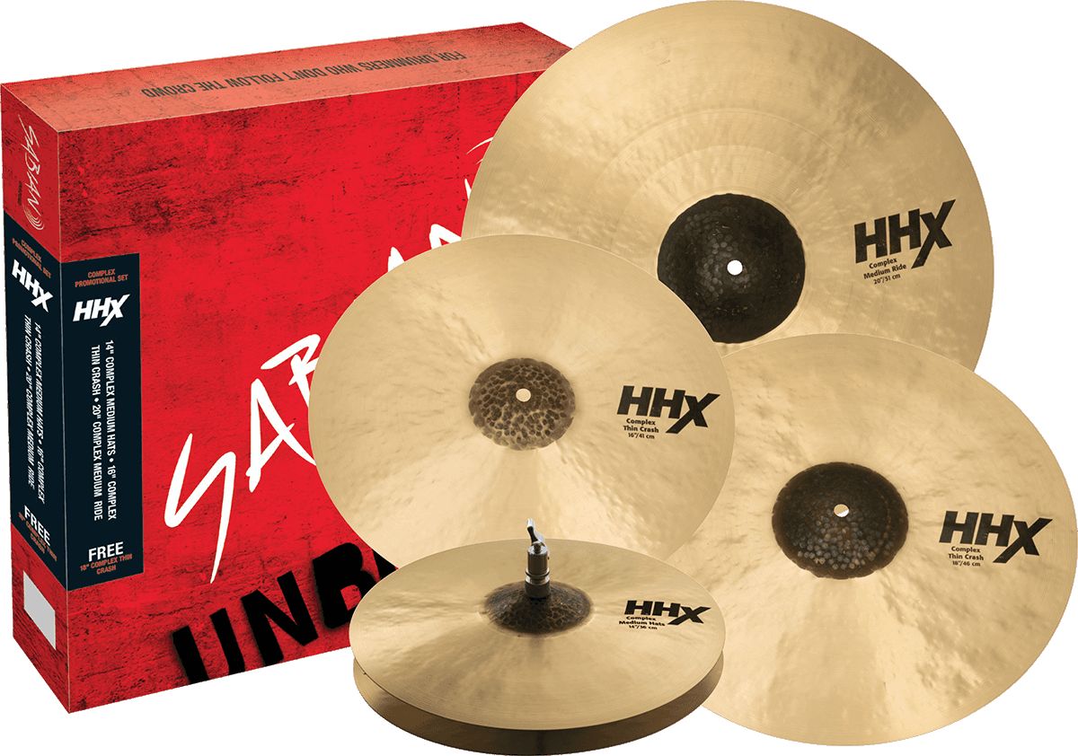 SABIAN HHX SET HARMONIQUE COMPLEX PROMOTIONAL SET - 15005XCNP