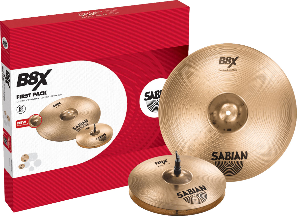 SABIAN SET B8X FIRST 13