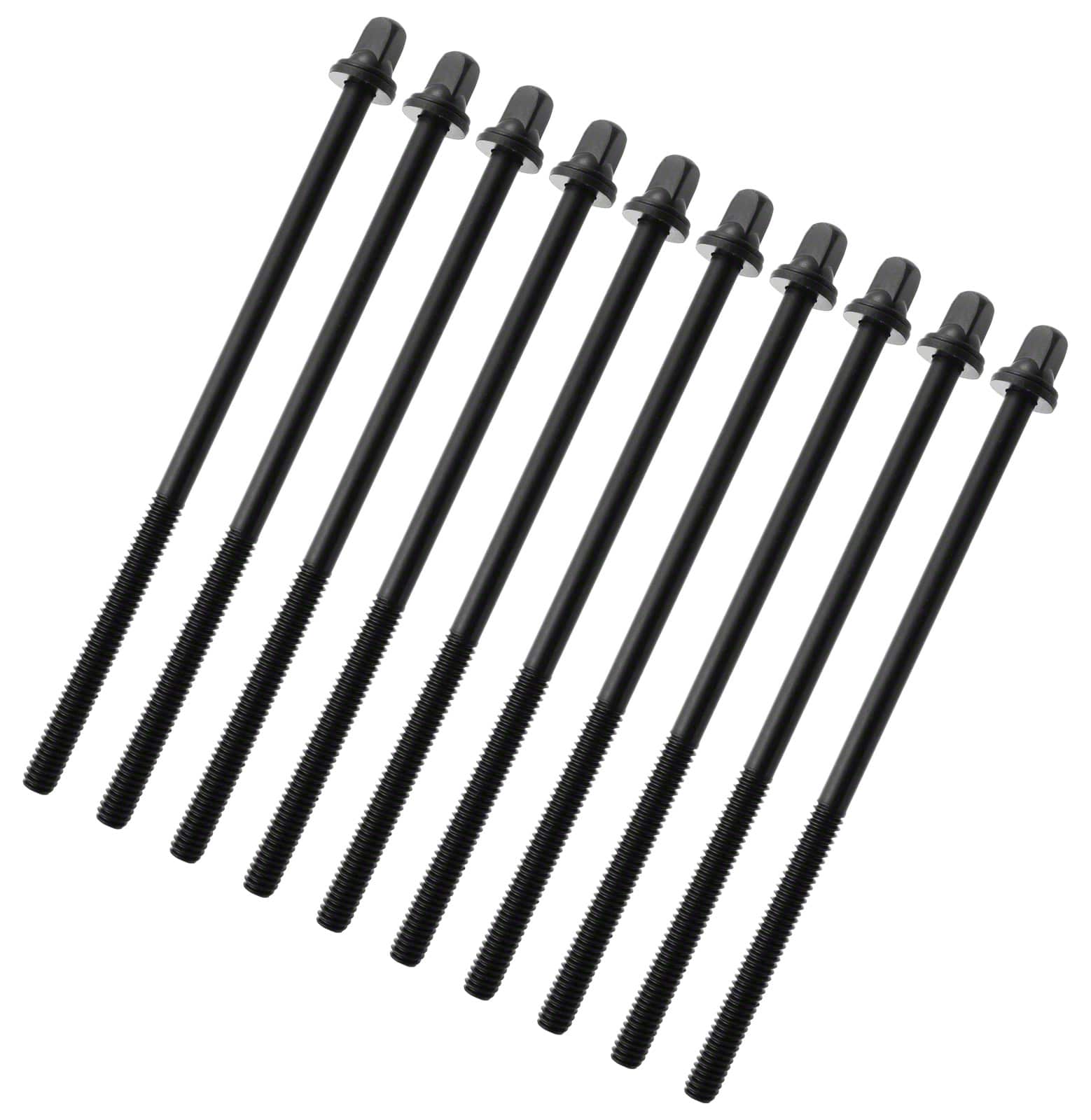 SPAREDRUM TRC-115W-BK - 115MM TENSION ROD BLACK WITH WASHER - 7/32