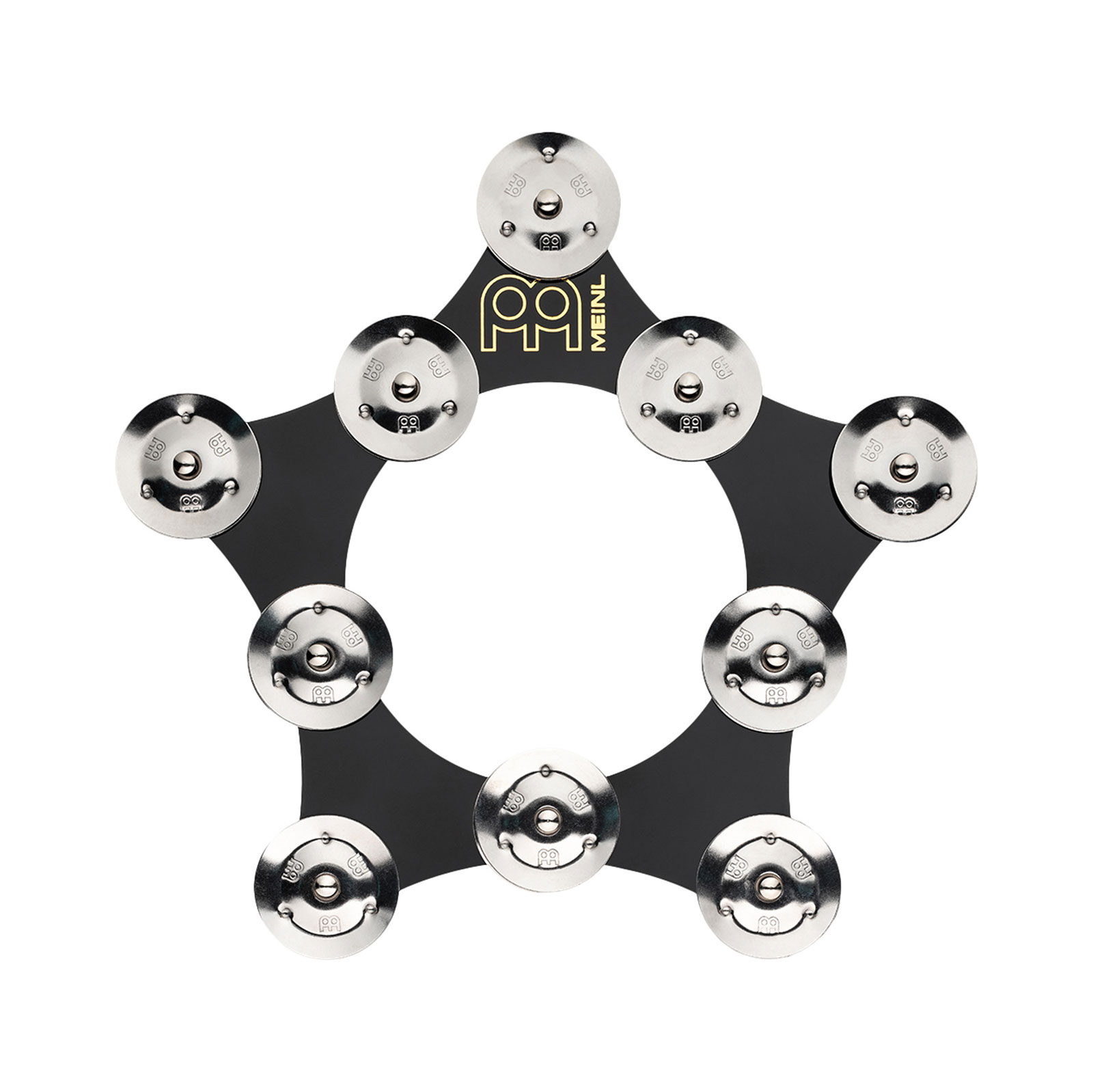 MEINL PERCUSSION SUPER FLEX CHING RING, STAINLESS STEEL JINGLES