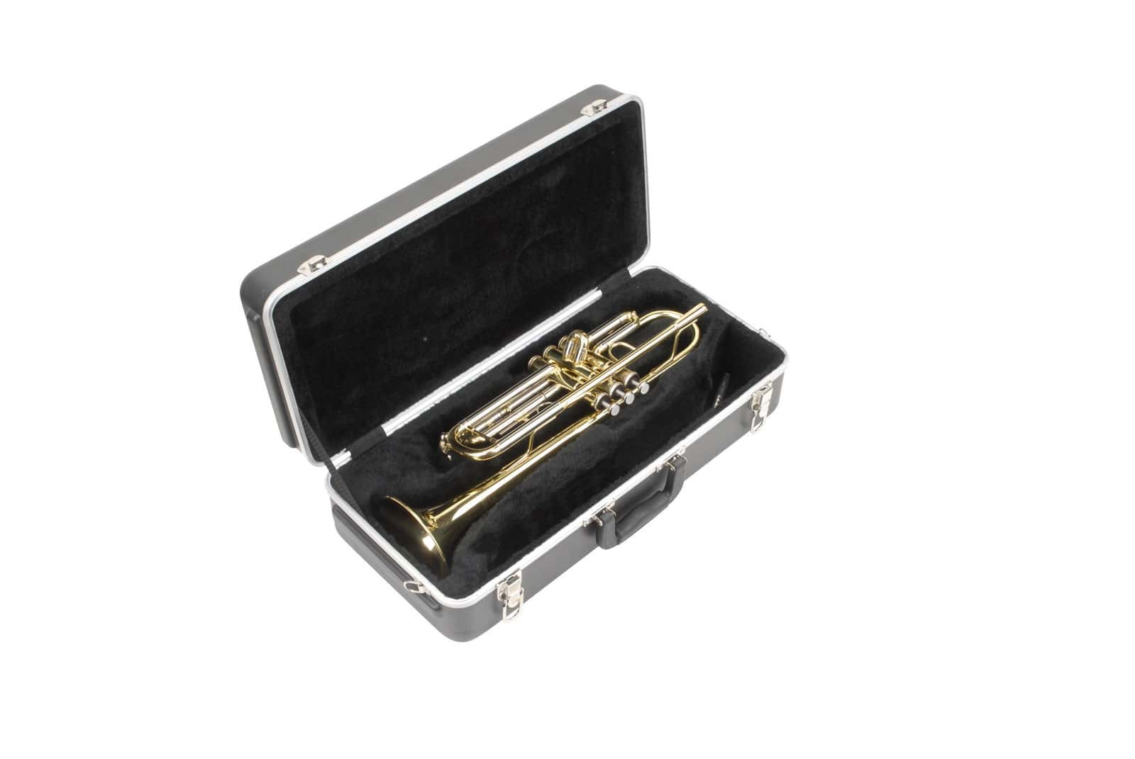 SKB MUSIC BRASS INSTRUMENTS CASES RECTANGULAR TRUMPET CASE BLACK