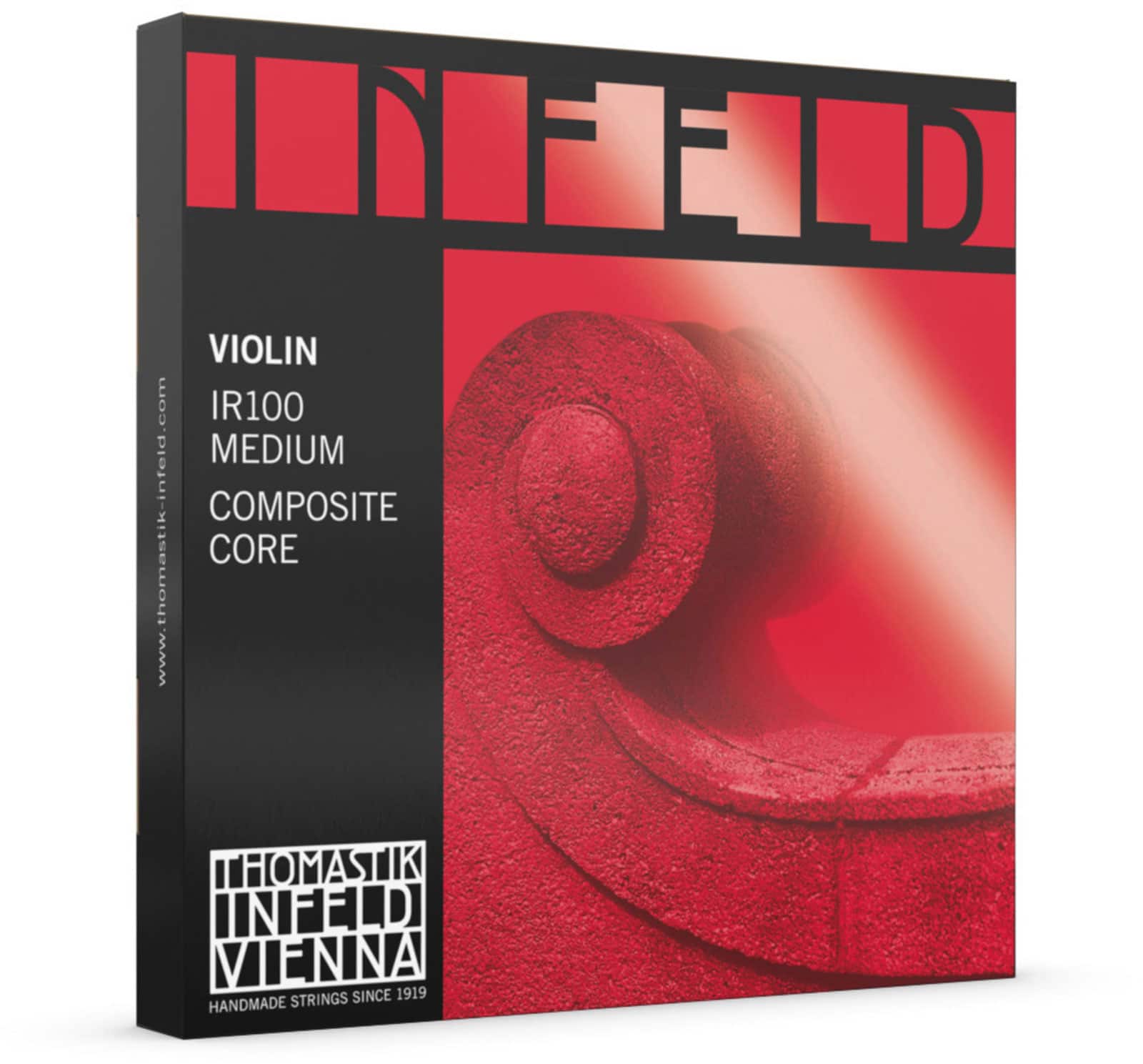 THOMASTIK STRINGS VIOLIN INFELD HYBRIDE CORE SET ROUGE IR100