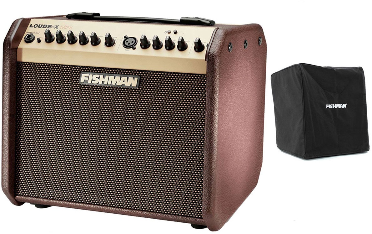 FISHMAN AMPS LOUDBOX MINI BLUETOOTH 60W + FREE COVER BUNDLE