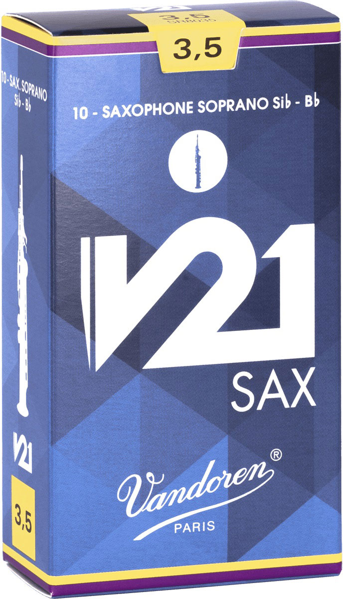 VANDOREN SOPRANO SAXOPHONE REEDS V21 3.5