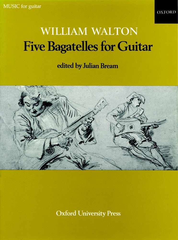 OXFORD UNIVERSITY PRESS WALTON WILLIAM - FIVE BAGATELLES FOR GUITAR