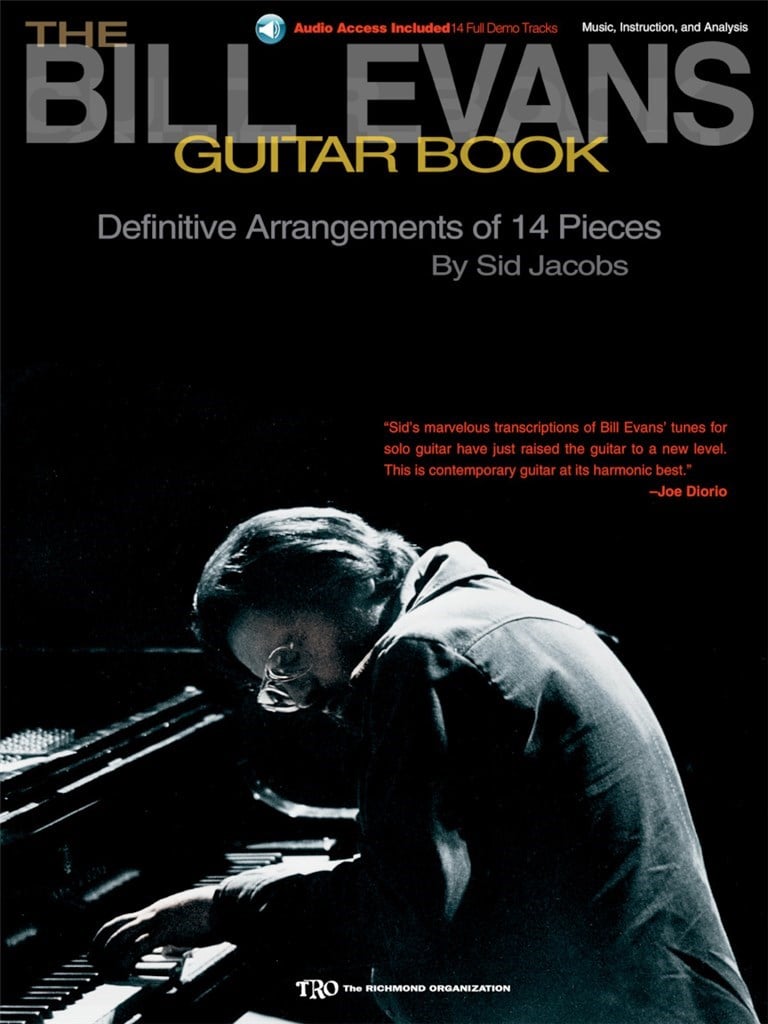 HAL LEONARD THE BILL EVANS GUITAR BOOK + AUDIO ACCESS INCLUDED