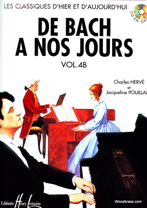 LEMOINE HERVE Ch., POUILLARD J. - DE BACH A NOS JOURS VOL. 4B - PIANO