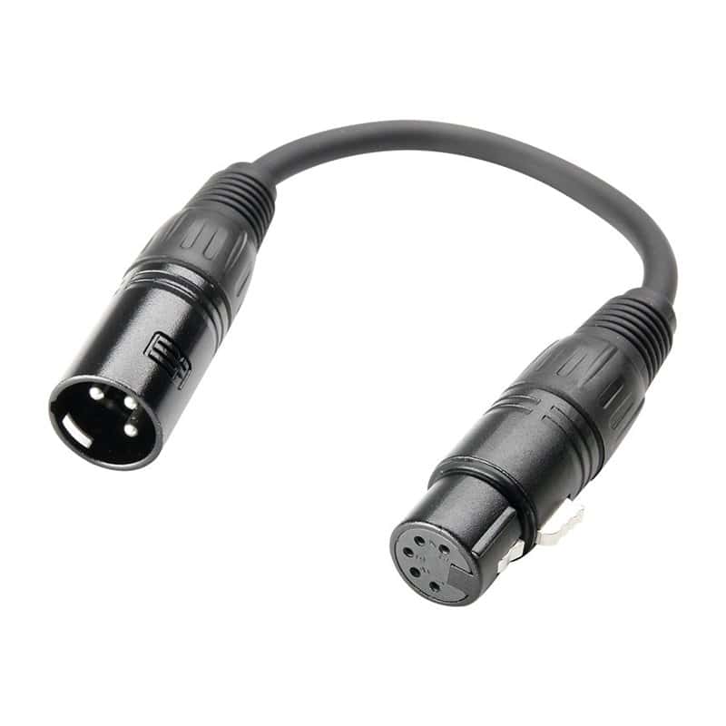 ADAM HALL ADAPTER DMX XLR 5-POLES F TO XLR 3-POLES M 0.2 M