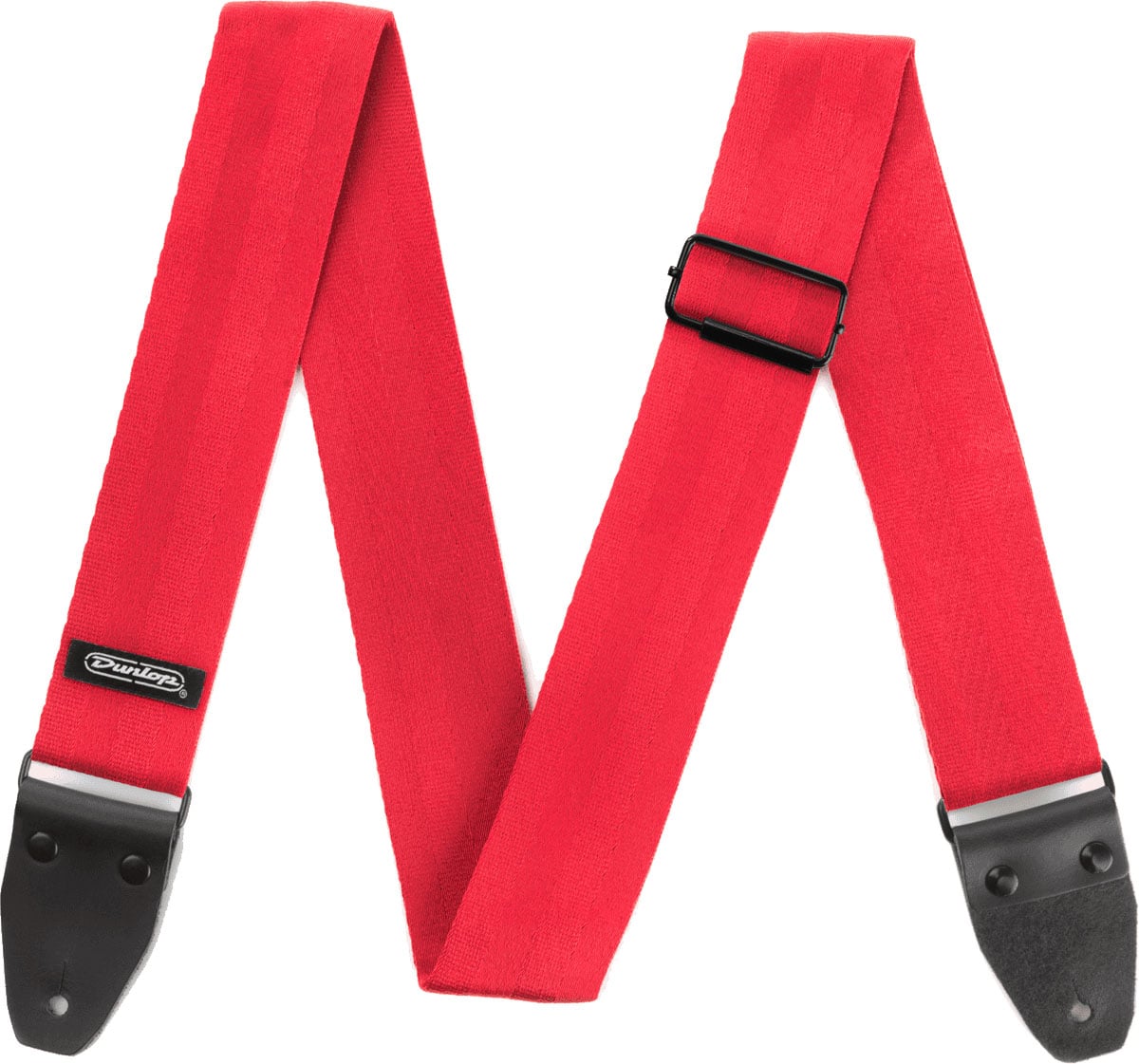 JIM DUNLOP SEATBELT STRAP DELUXE SEATBELT RED