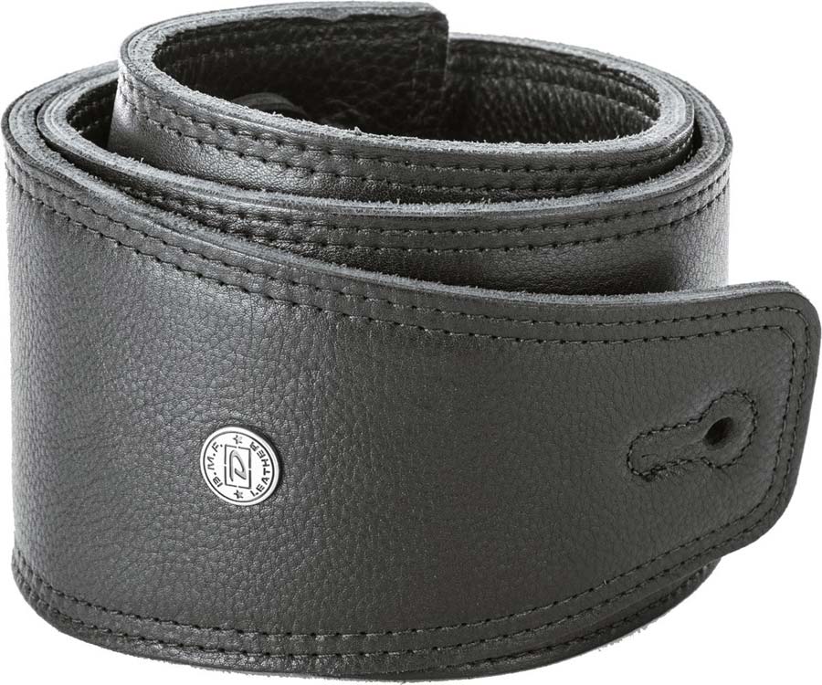 JIM DUNLOP BMF16BK DELUXE LEATHER STRAP