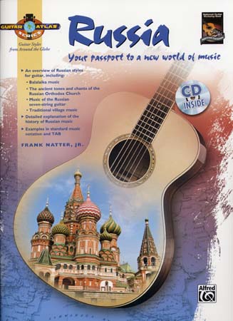 ALFRED PUBLISHING NATTER FRANK JR. - GUITAR ATLAS - RUSSIA + CD