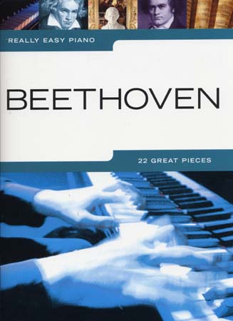 WISE PUBLICATIONS REALLY EASY PIANO - BEETHOVEN