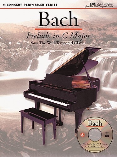 MUSIC SALES BACH PRELUDE IN C MAJOR + CD - PIANO SOLO