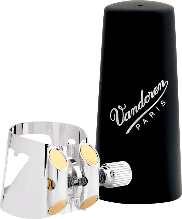 VANDOREN OPTIMUM LIGATURE DOUBLE BASS CLARINET + PLASTIC NECK COVER