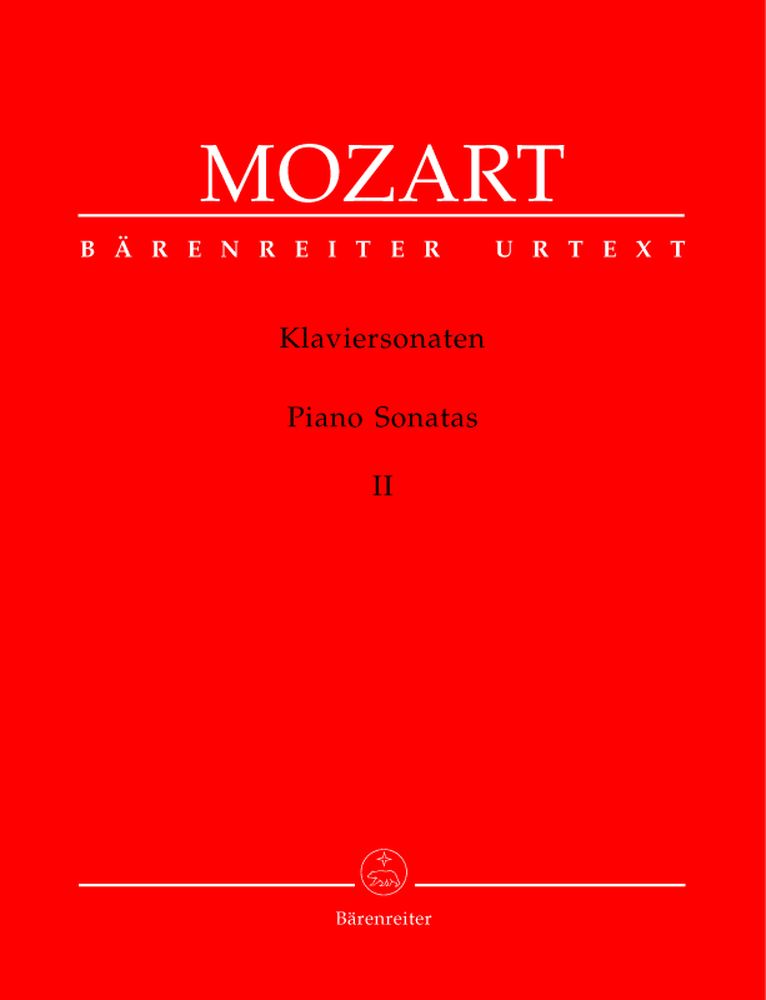 BARENREITER MOZART W.A. - PIANO SONATAS VOL.2
