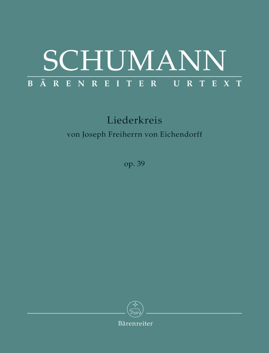 BARENREITER SCHUMANN R. LIEDERKREIS OP.39 - VOCAL SCORE