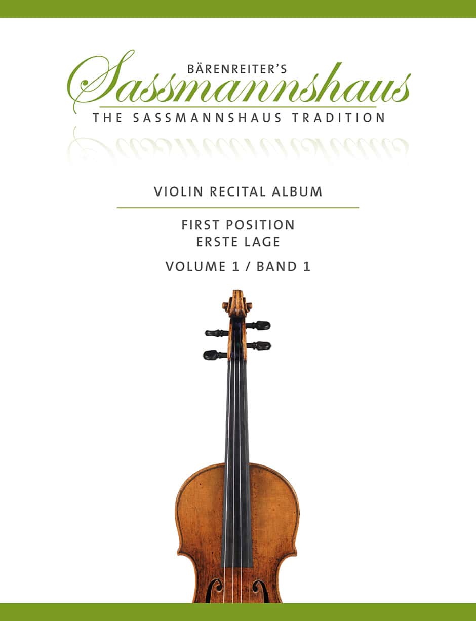 BARENREITER SASSMANNSHAUS - VIOLIN RECITAL TIME VOL.1