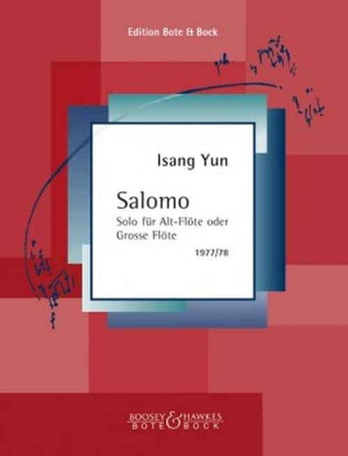 BOTE AND BOCK YUN ISANG - SALOMO - FLUTE (ALTO-FLUTE)