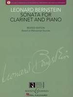 BOOSEY & HAWKES BERNSTEIN LEONARD - SONATA FOR CLARINET AND PIANO - REVISED EDITION + CD