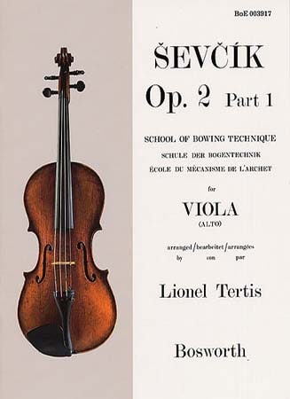 BOSWORTH SEVCIK - ETUDES OP.2 PART 1 - VIOLA