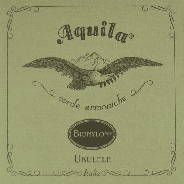 AQUILA UKULEORDES BIONYLON SET CONCERT DO GCEA HIGH G