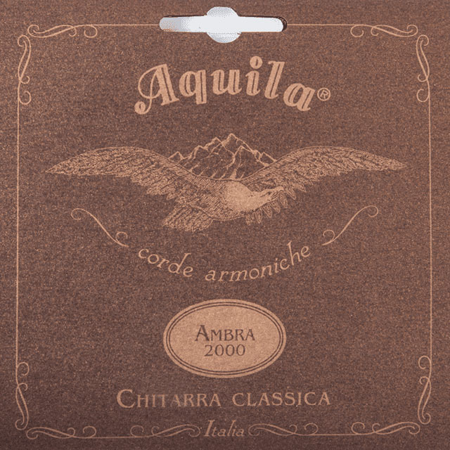 AQUILA AMBRA 2000 CLASSICAL GUITAR SET, LOW TENSION