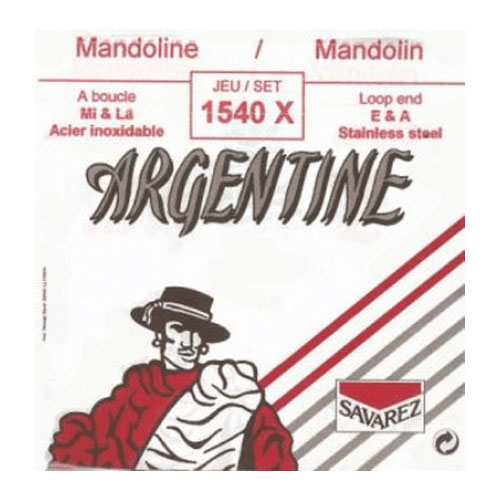 SAVAREZ ARGENTINA MANDOLINE ACOUSTIC STRINGS SETS 10/10-13/13/13-24/24/24-34/34 MI AND STAINLESS STEEL