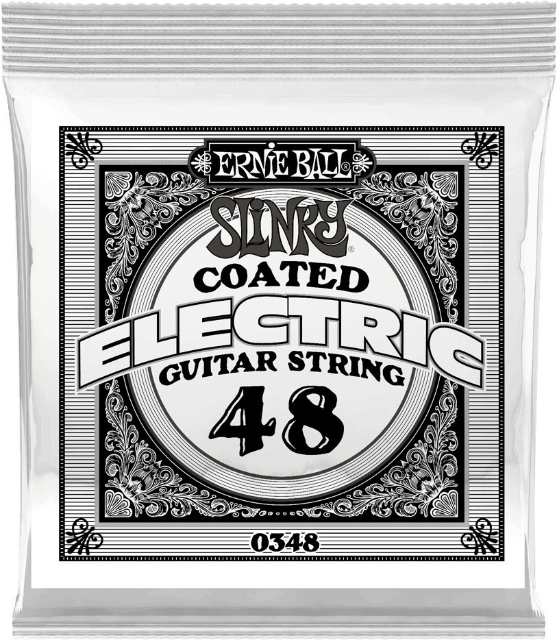 ERNIE BALL .048 SLINKY COATED NICKEL WOUND ELECTRIC GUITAR STRINGS