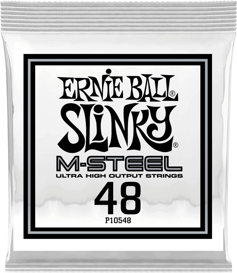 ERNIE BALL .048 M-STEEL WOUND ELECTRIC GUITAR STRINGS