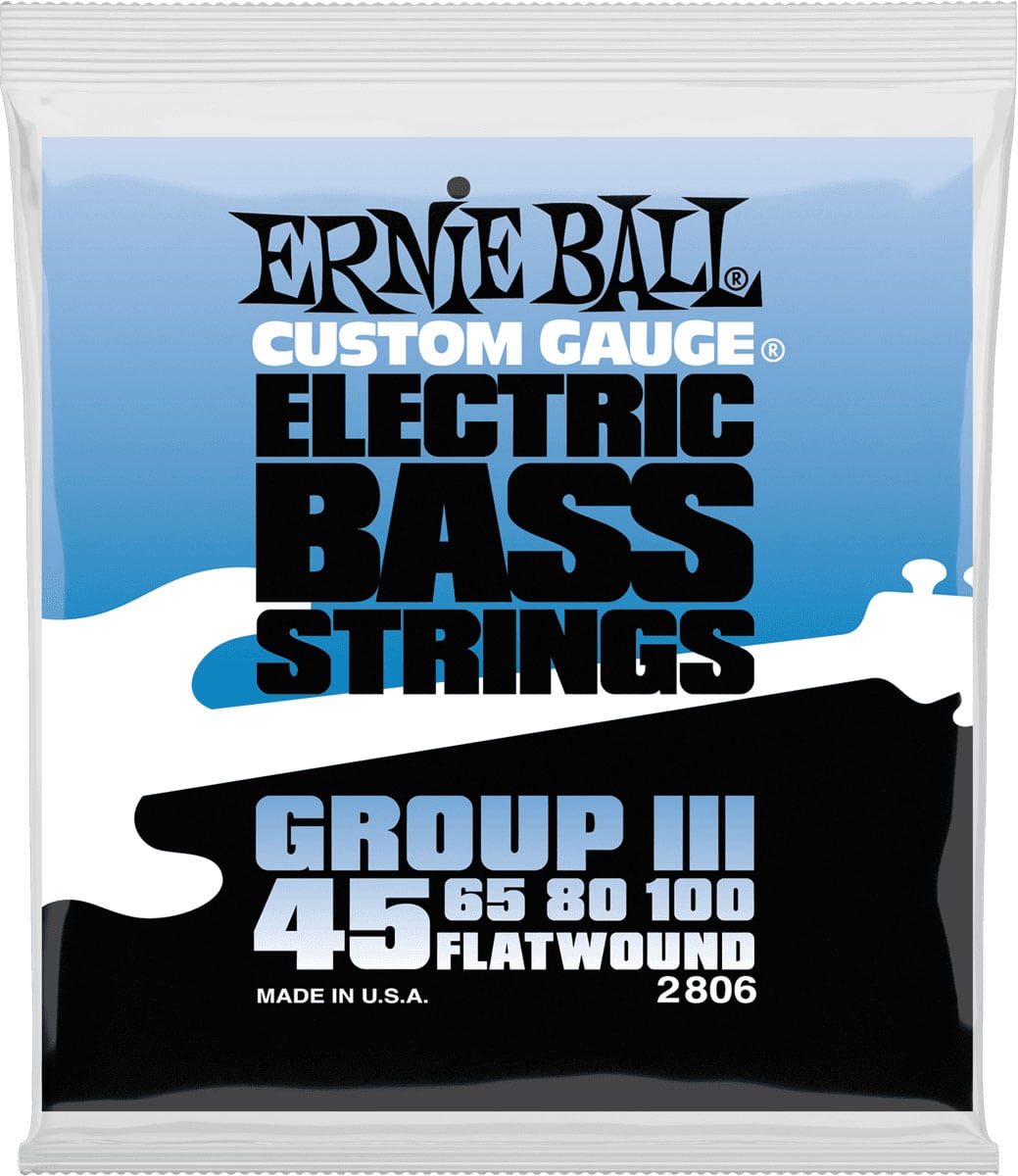 ERNIE BALL ELECTRIC BASS STRINGS 45-100 2806