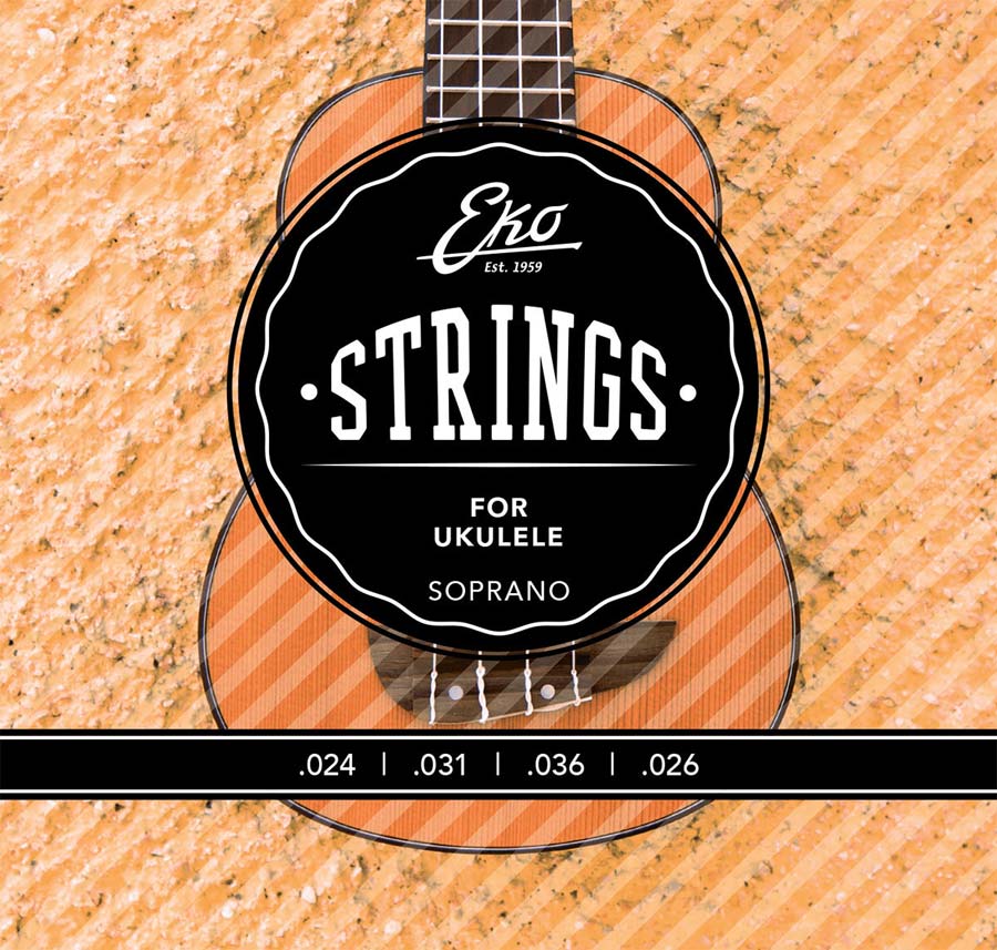 EKO UKULELE STRINGS SOPRANO MEDIUM