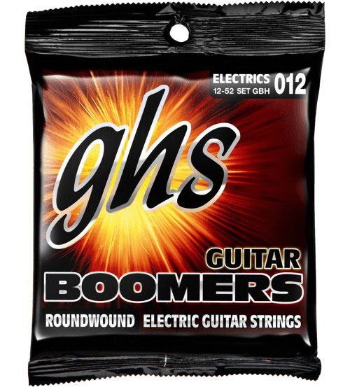 GHS BOOMERS ROUND WIRE ELECTRIC STRINGS HEAVY SET !12-16-19-28-38-38-52