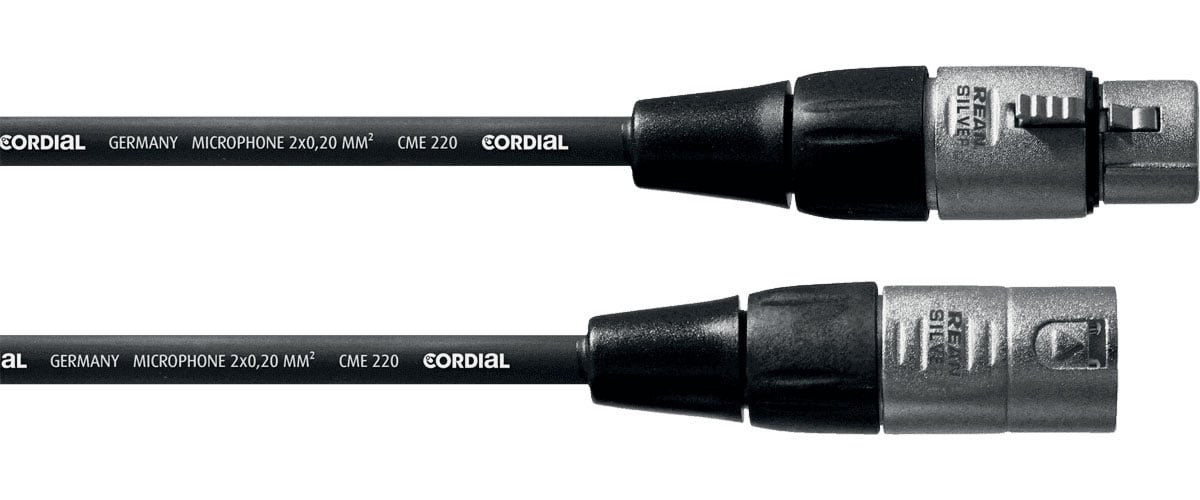 CORDIAL MICROPHONE CABLE XLR 5 M