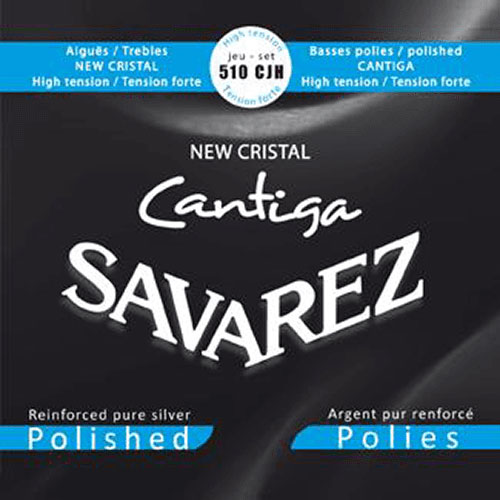 SAVAREZ CLASSIC STRINGS NEW CRISTAL-CANTIGA BLUE SET STRONG GAUGES STRONG LOW POLISHED