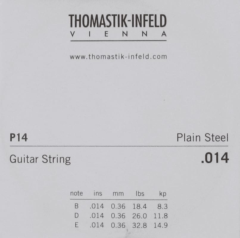 THOMASTIK GEORGE BENSON JAZZ ELECTRIC GUITAR STRINGS MI1 GUITARS .014