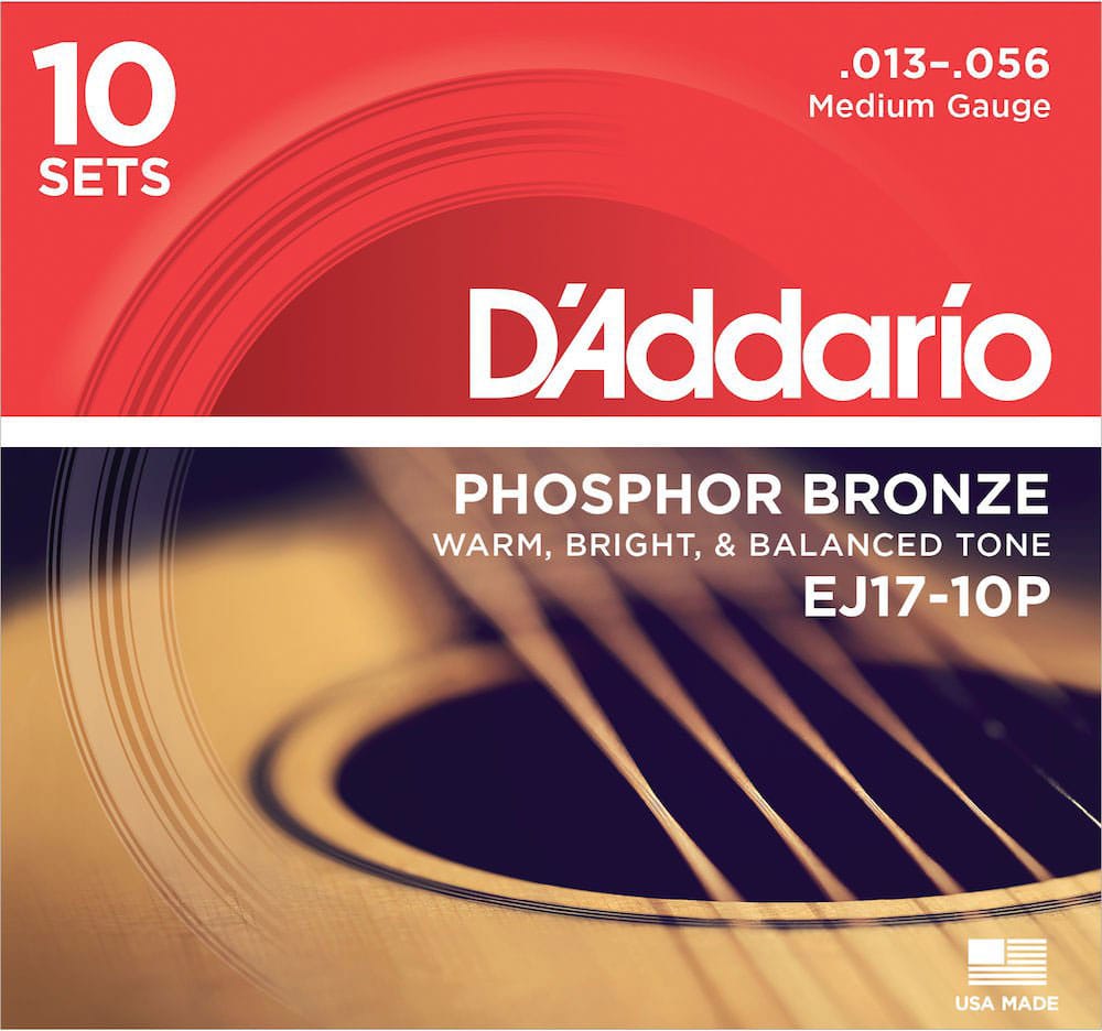 D'ADDARIO AND CO EJ17-10P