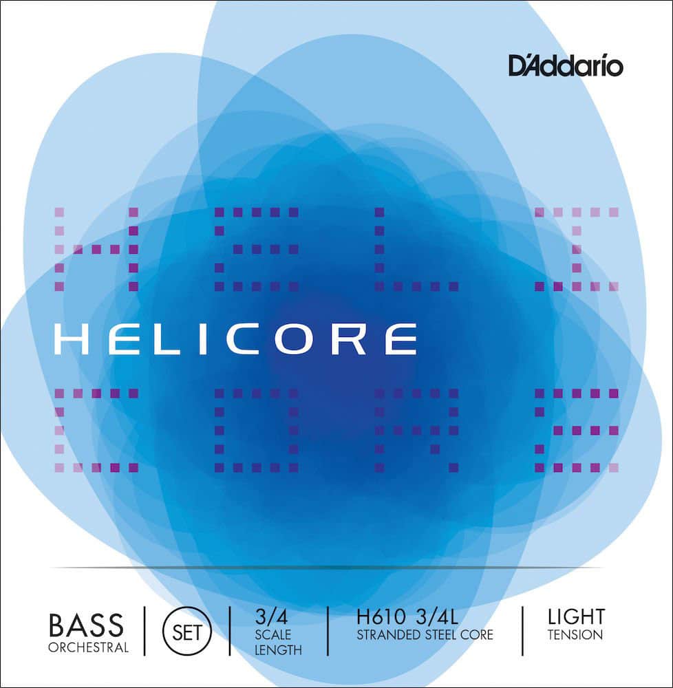 D'ADDARIO AND CO 3/4 HELICORE ORCHESTRAL SET 3-4 LIGHT