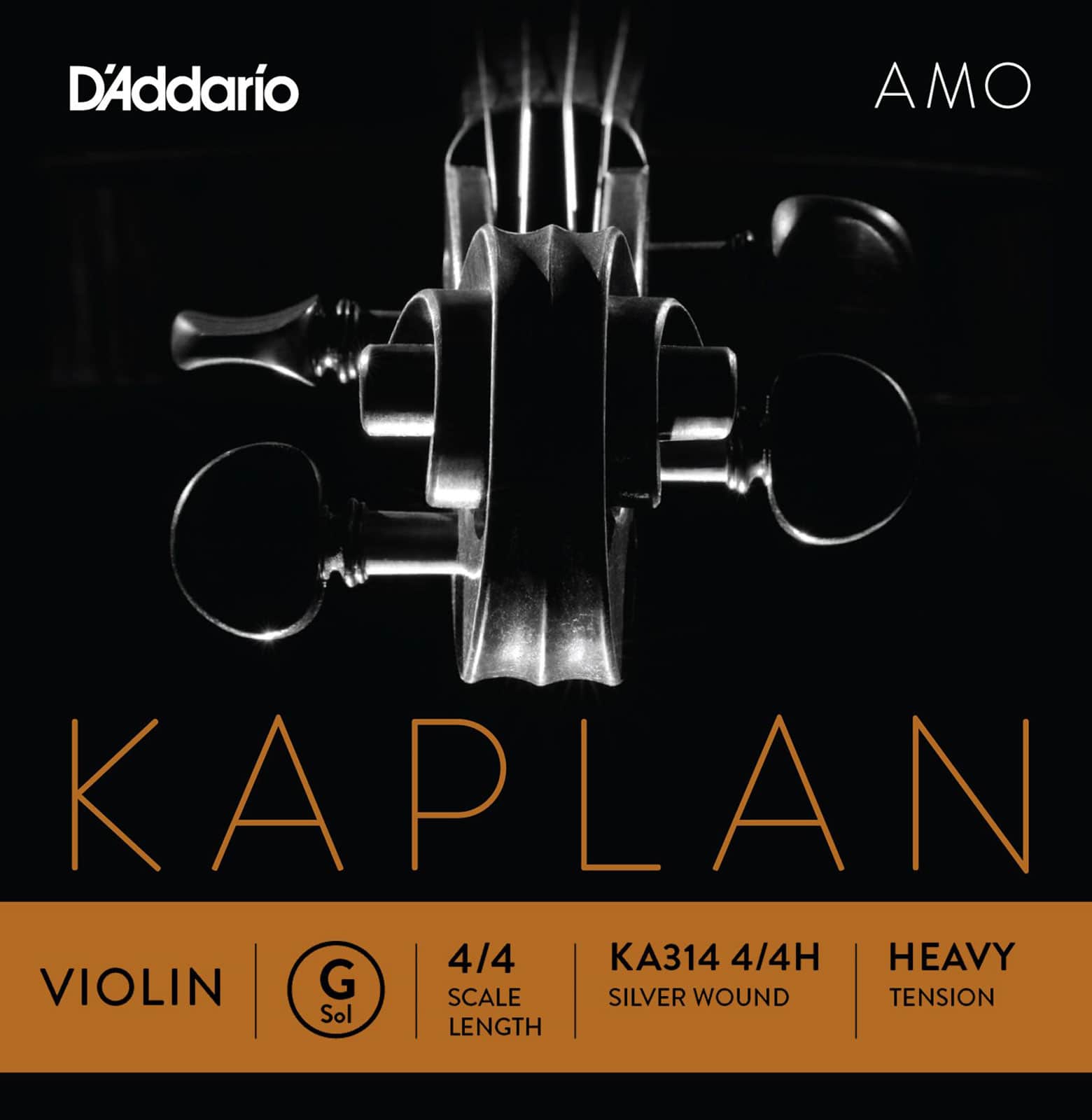 D'ADDARIO AND CO KA314 4/4H VIOLIN G STRING 4/4 HIGH VOLTAGE