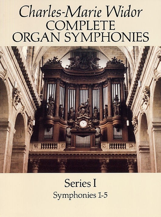 DOVER WIDOR COMPLETE ORGAN SYMPHONIES SERIES I - 001 - ORGAN