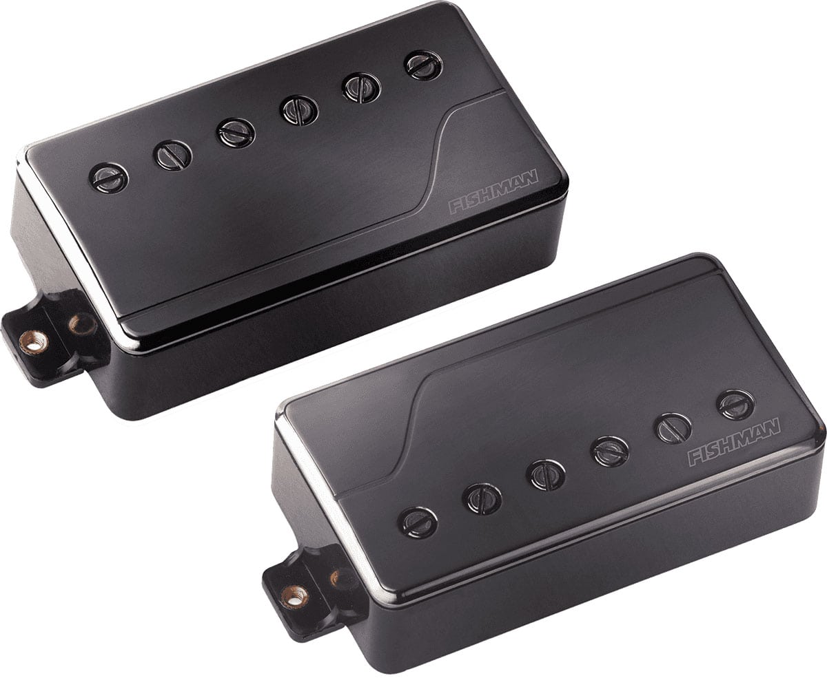 FISHMAN FLUENCE MODERN BLACK NICKEL PICKUP SET