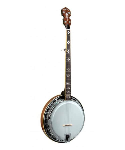 GOLD TONE BANJO ORANGE BLOSSOM 5-STRING BANJO WITH ARCHTOP RESONANCE CIRCLE AND HARD CASE